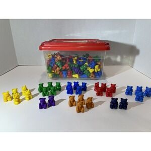 Learning Resources Three Bear Family Counters, Educational Counting and Sorting